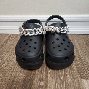 Crocs Bae Clogs With Chain